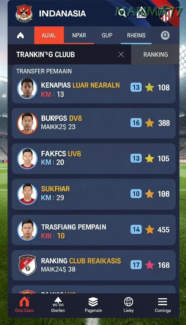 Cuplikan layar 380SLOT — pengaturan akun
