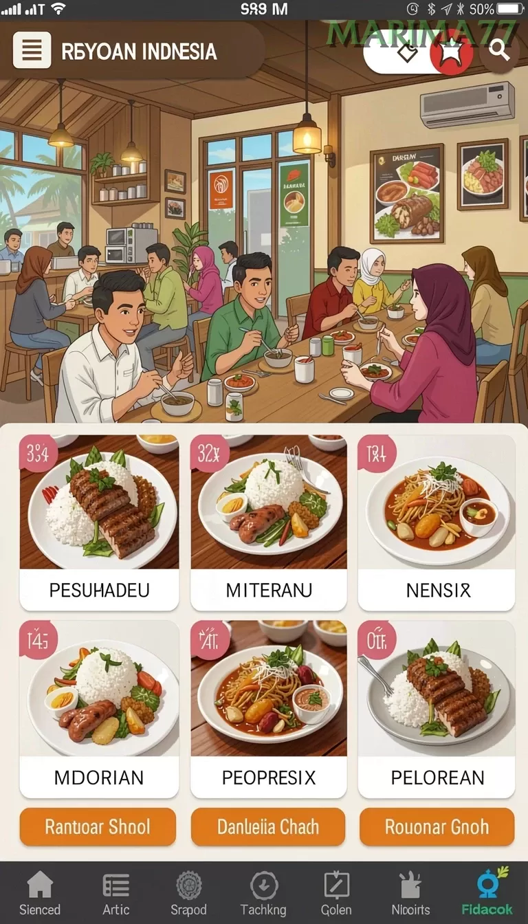 Cuplikan layar PANEN77 — halaman utama